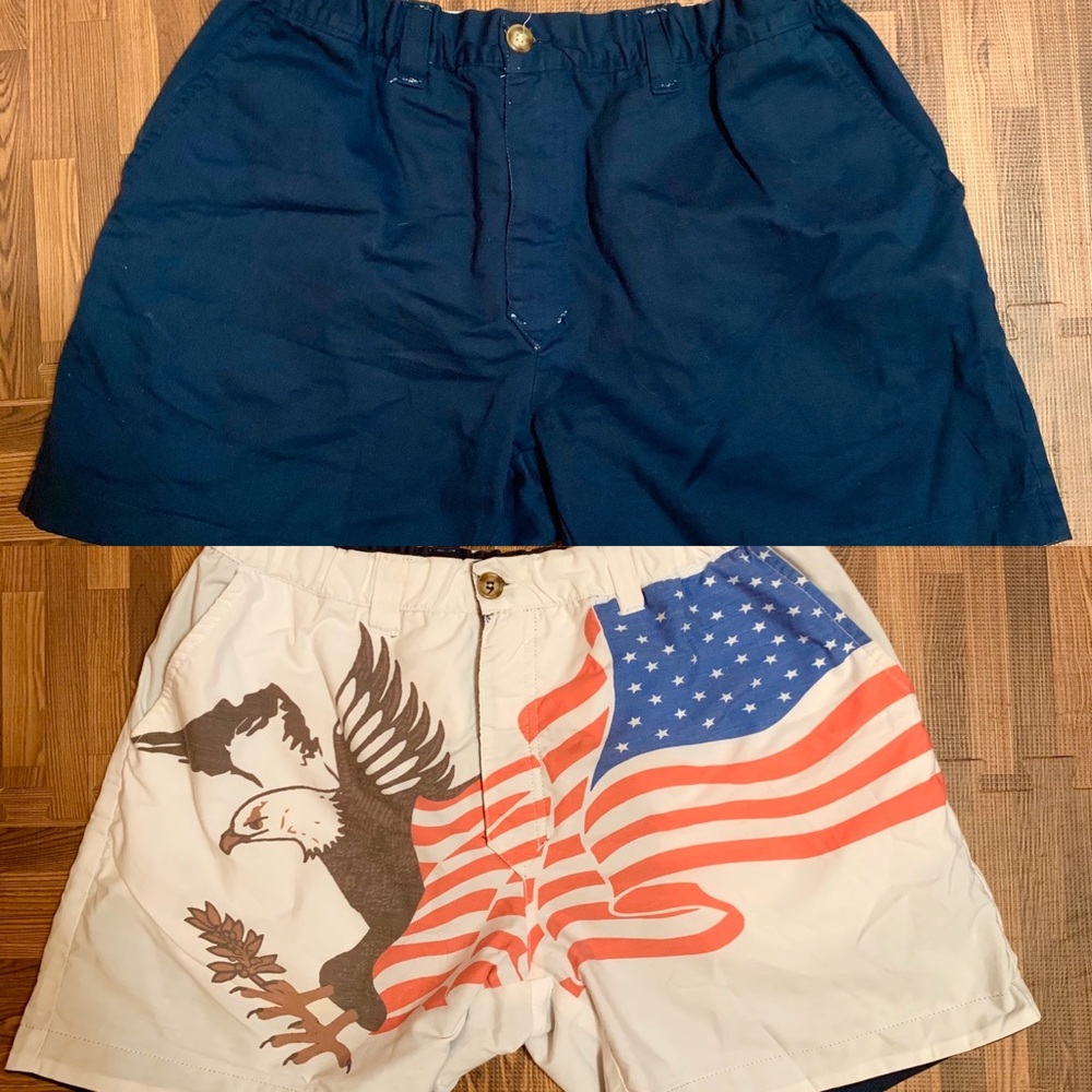 Chubbies Men’s Reversible American Shorts Size M